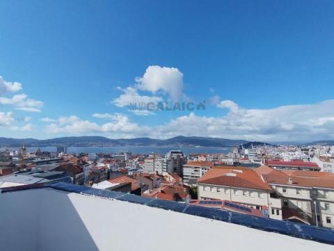 EXCLUSIVO ÁTICO CON TERRAZA Y VISTAS A LA RÍA EN EL CENTRO DE VIGO