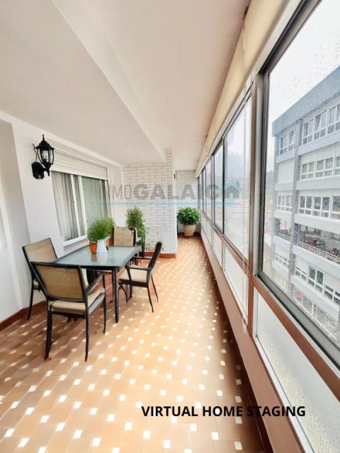 GRAN PISO CON TERRAZA EN TRAVESÍA DE VIGO