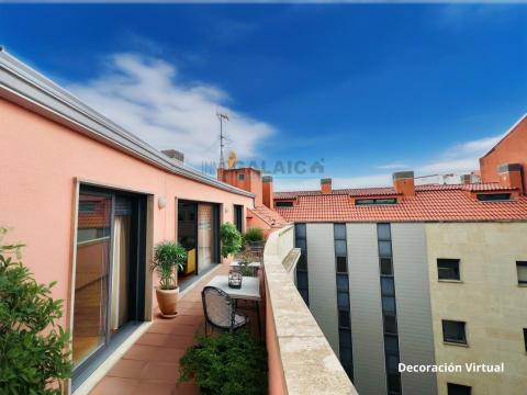 Ático con terraza en el centro de Vigo